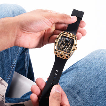 Guess GW0564G1 Legend Black Silicone Mens Watch