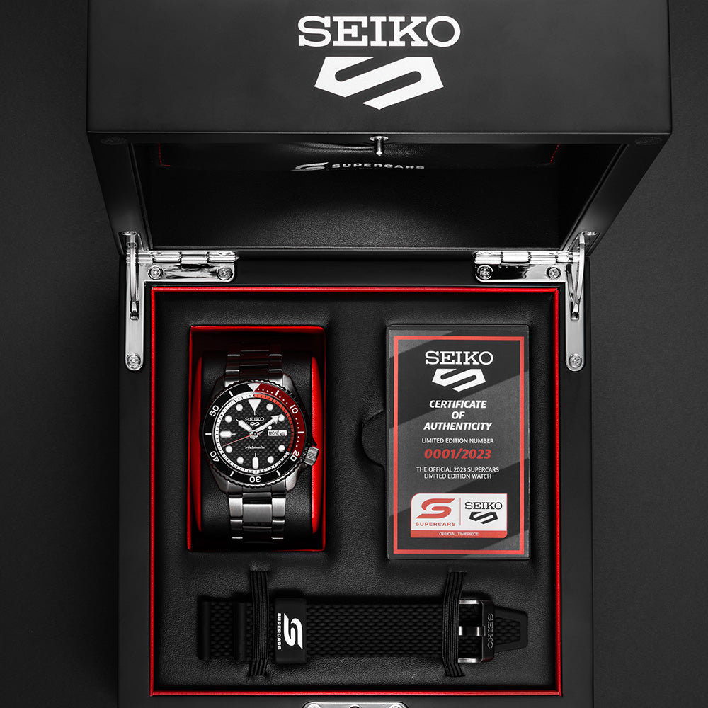 Seiko SRPJ95K Supercars Collaboration Limited Edition