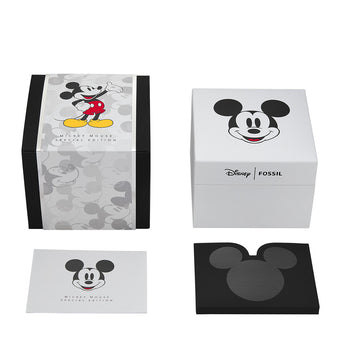 Fossil SE1111 Open Heart Mickey Automatic 100th Disney Anniversary