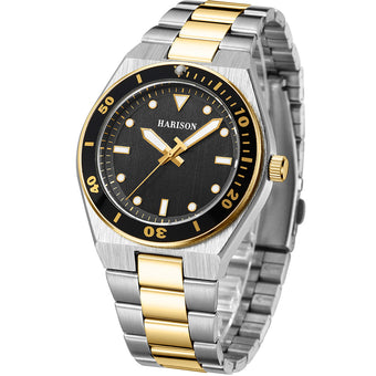Harison Luis XM577-1 42mm Two-Tone Stainless Steel Watch