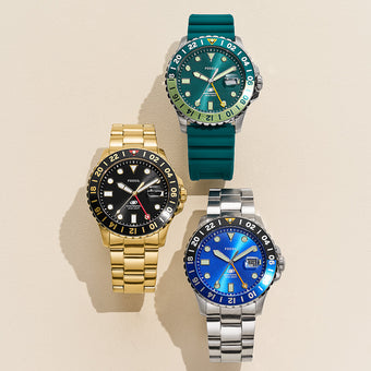 Fossil Blue GMT FS5990