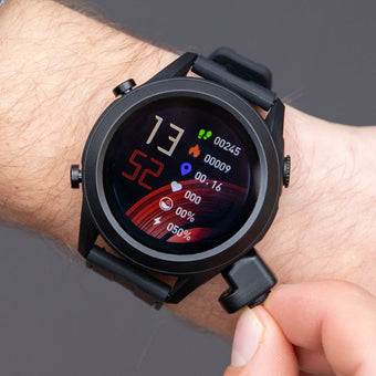 Active Pro Smart Watch with Built-in Bluetooth Earbuds
