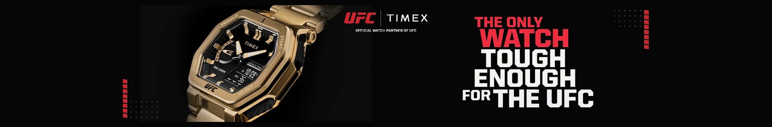 UFC Timex Watches - Buy Online, Free Shipping | Watch Depot