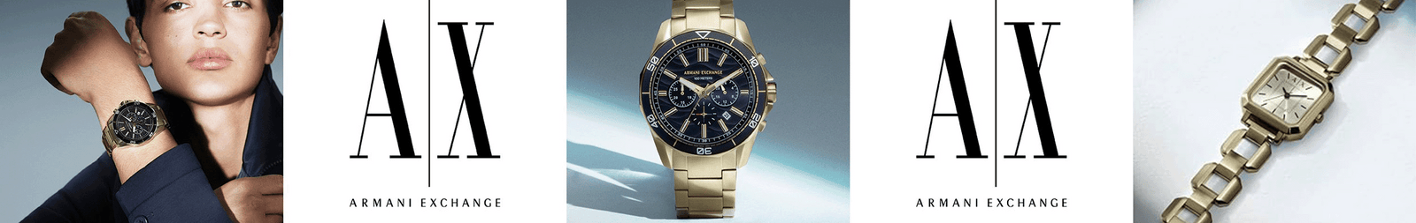 Armani Exchange Gold Watches