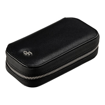 Philipp 2 Piece Watch Zip Case Black