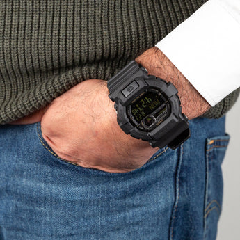 Gd 350 G Shock Time Casio G-Shock Digital GD-350-1B Men's Watch –