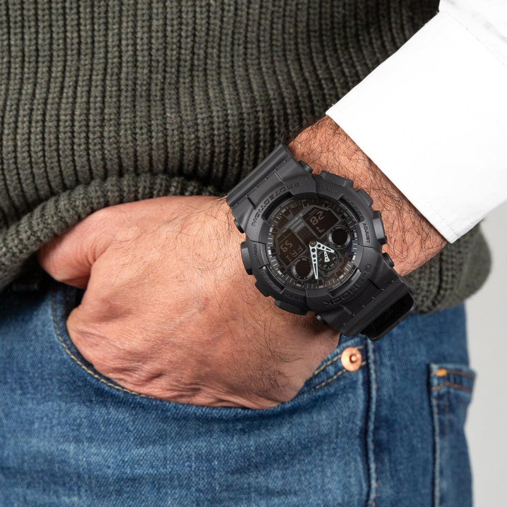 G-Shock GA100-1A1 Black Watch