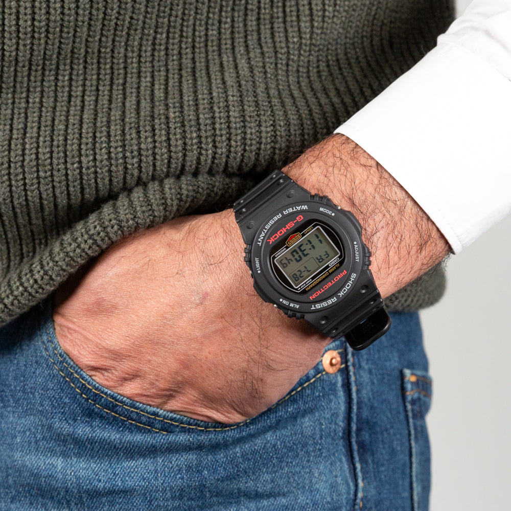 G-SHOCK DW-5750E ブラック - 腕時計(デジタル)