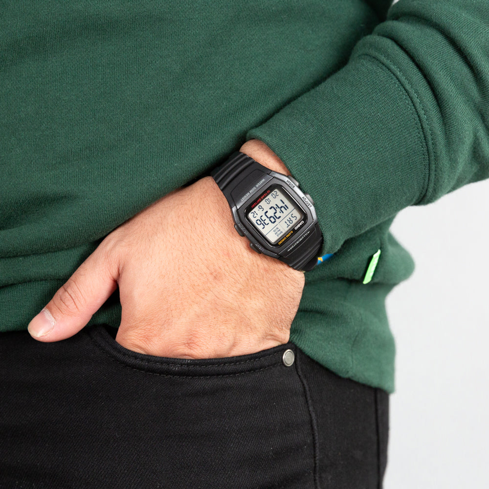 Casio W96H1B Classic Sports Watch Watch Depot