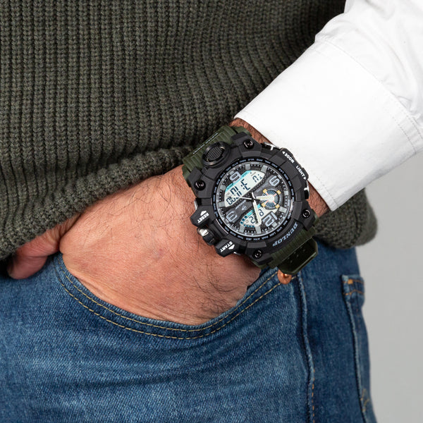 Hp watch hp10 hotsell pu digital men's watch