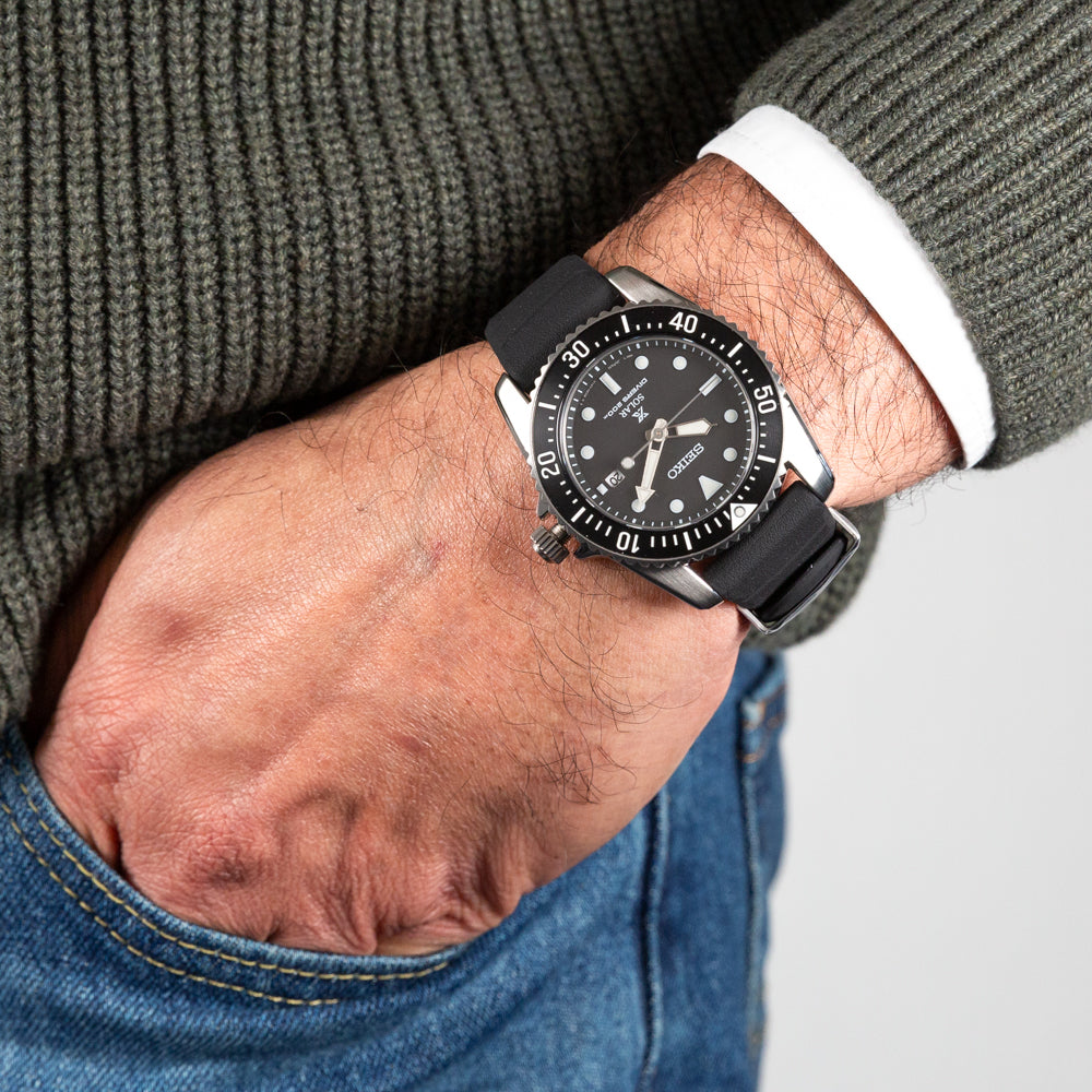 Wrist Seiko Solar Sne Seiko Prospex SNE573P Solar Divers – Watch Depot