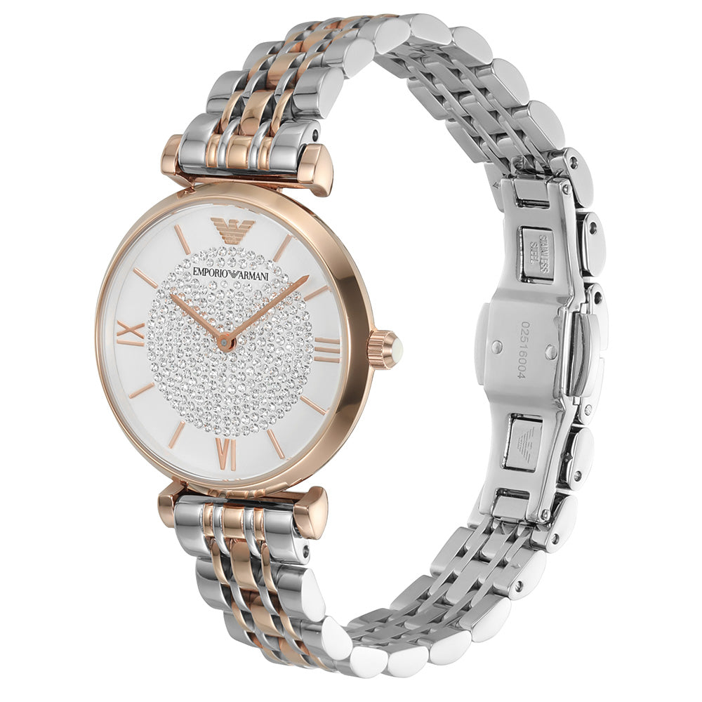 Emporio Armani AR1926 Two Tone Womens Watch