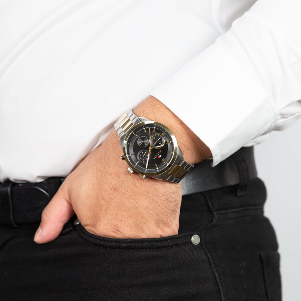 Tommy Hilfiger 1791944 Matthew Multi-Function Stainless Steel Watch