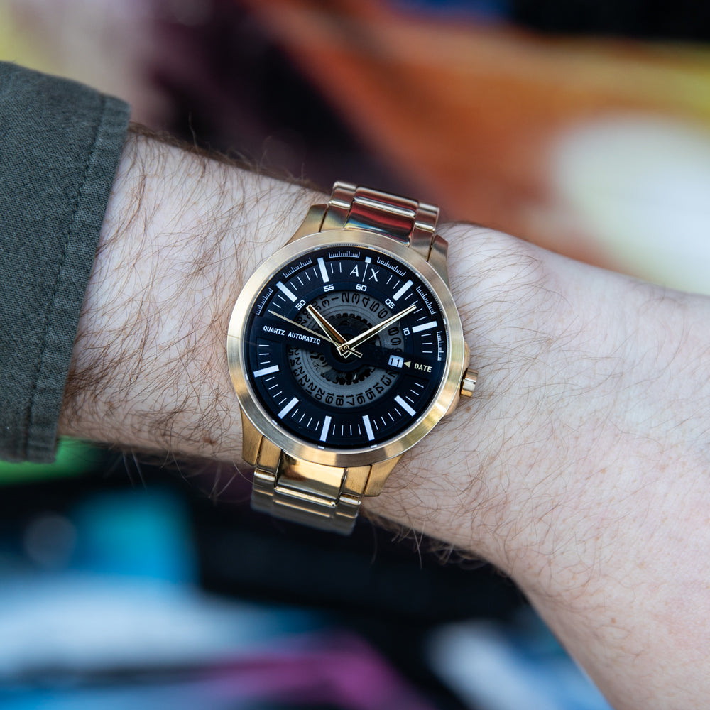 Armani Exchange AX2443 Hampton Automatic Mens Watch – Watch Depot