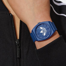 Load image into Gallery viewer, Adidas AOST23049 Project Two Blue Resin Mens Watch