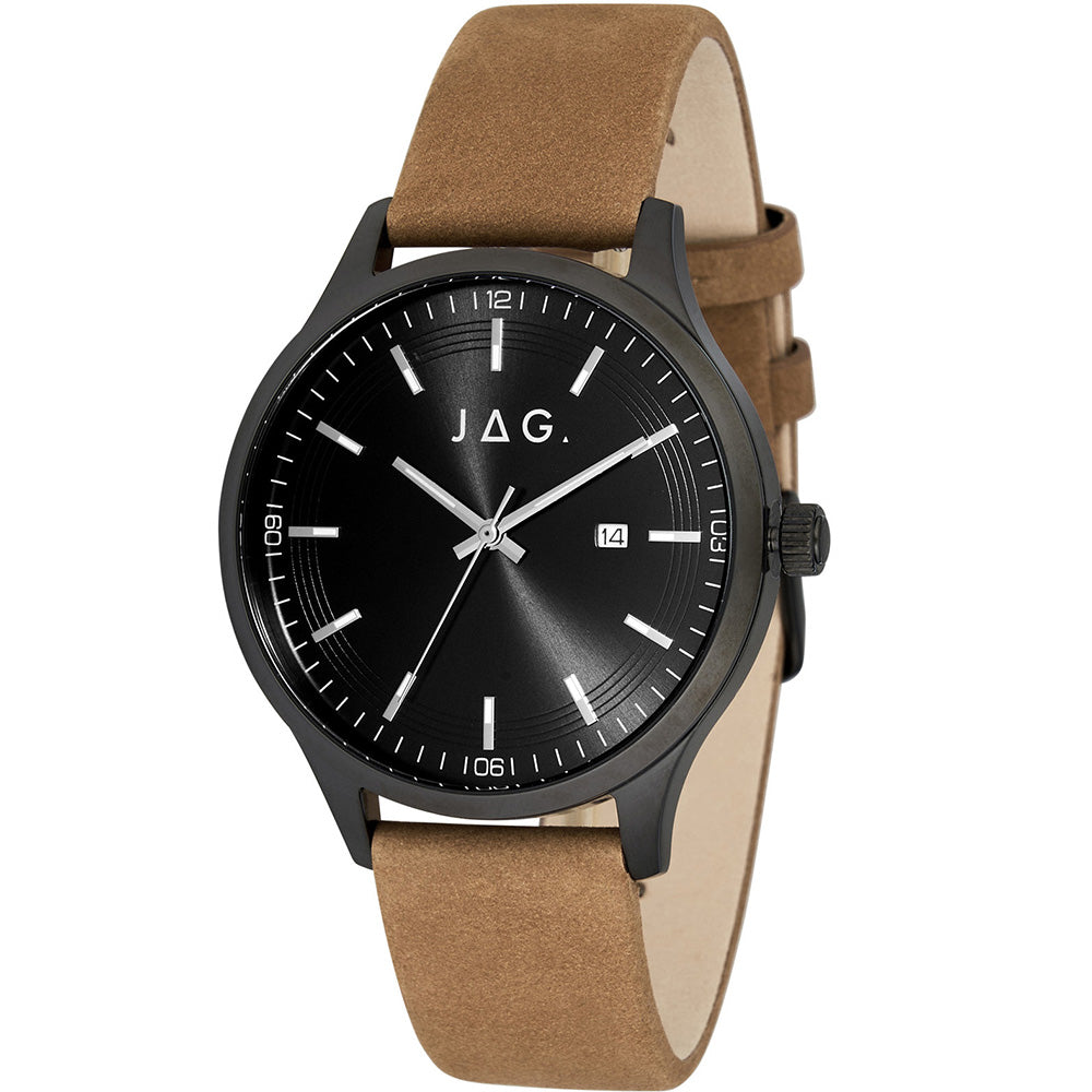 Jag J2692 Fitzroy Brown Leather Mens Watch