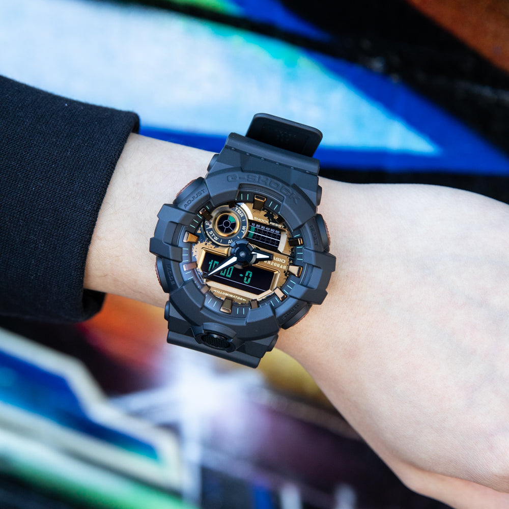 G-Shock GA700RC-1  "Black & Rust" Watch