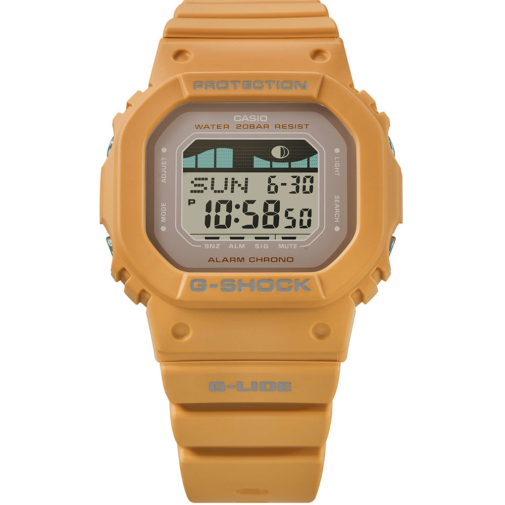 G-Shock GLXS5600-4 "S5600 G-Lide" Orange Resin Womens Watch