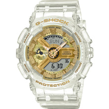 Load image into Gallery viewer, G-Shock GMAS110SG-7 Skeleton x Gold Womens Watch