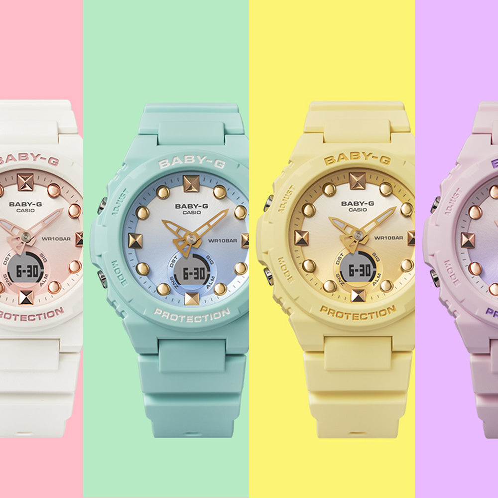 Baby-G BGA320-4 Playful Beach Collection Watch