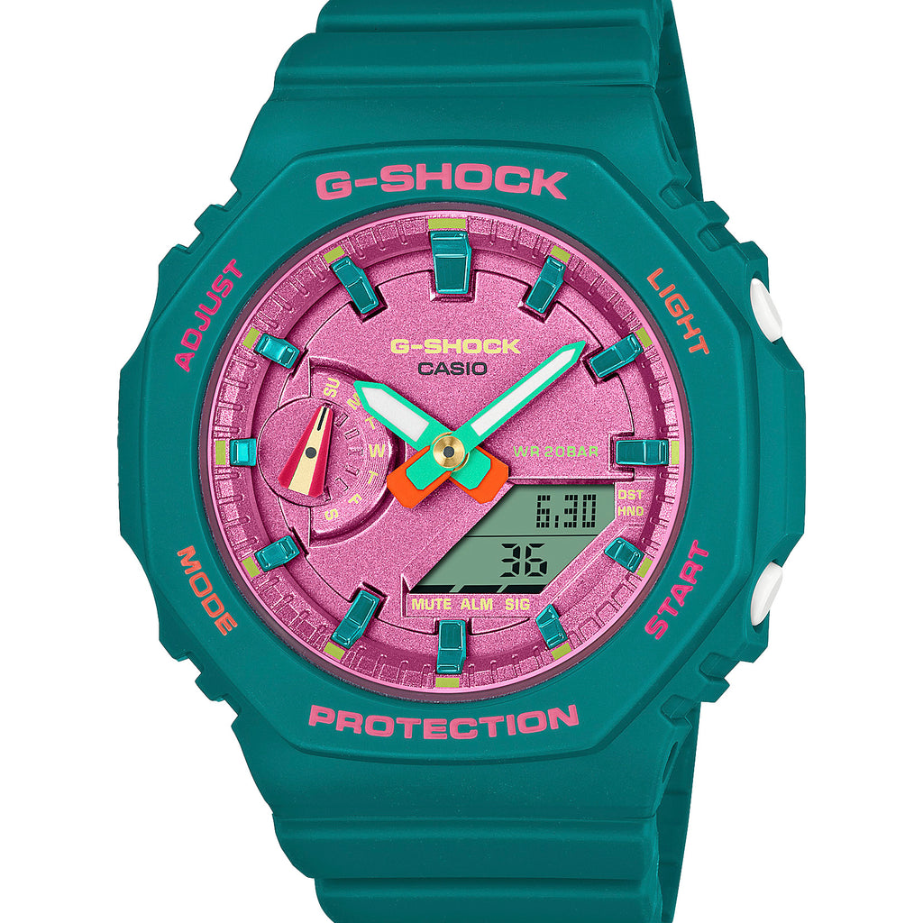 G-Shock GMAS2100BS-7 Bright Summer Green Womens Watch
