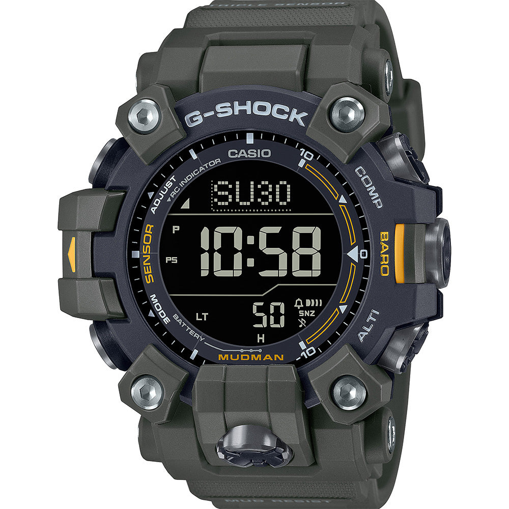 G-Shock GW9500-3 Duplex Mudman Green Watch