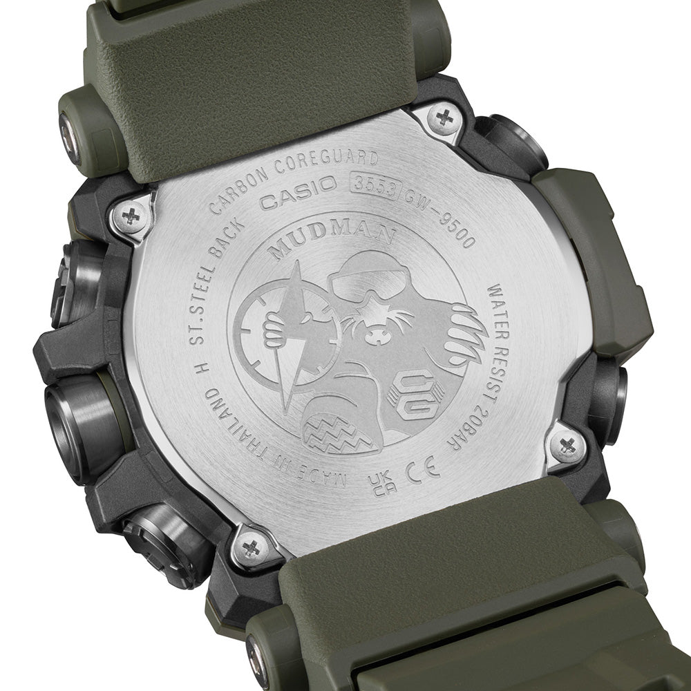 G-Shock GW9500-3 Duplex Mudman Green Watch