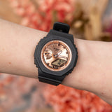 G-Shock GMAS2100MD-1 Pink Gold Metallic Dial Watch