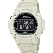 Load image into Gallery viewer, Casio W219HC-8B Earth Colours Digital Unisex Watch