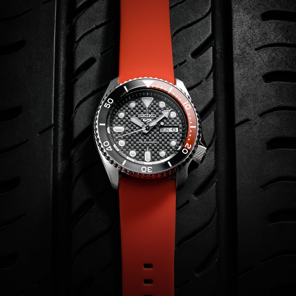 Seiko 5 SRPJ97K-2 Supercars Sports Collaboration Watch