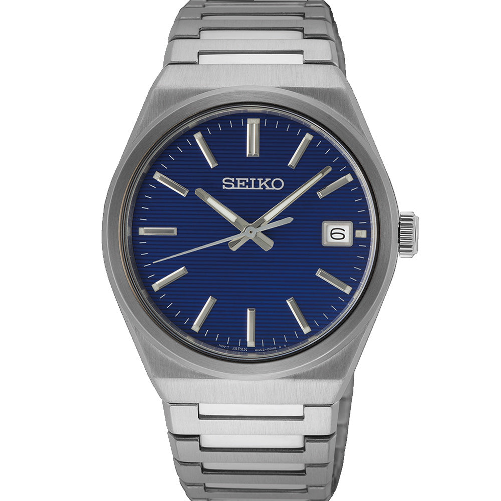 Seiko SUR555P Essential Stainless Steel Mens Watch