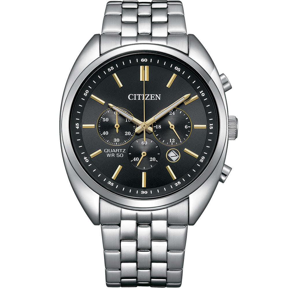 Citizen AN8210-56E Chronograph Stainless Steel Mens Watch EXCLUSIVE
