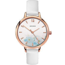 Load image into Gallery viewer, Sekonda SK2623 White Leather Womens Watch