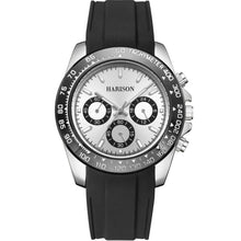 Load image into Gallery viewer, Harison Sports Chronograph Silicone Mens 42mm
