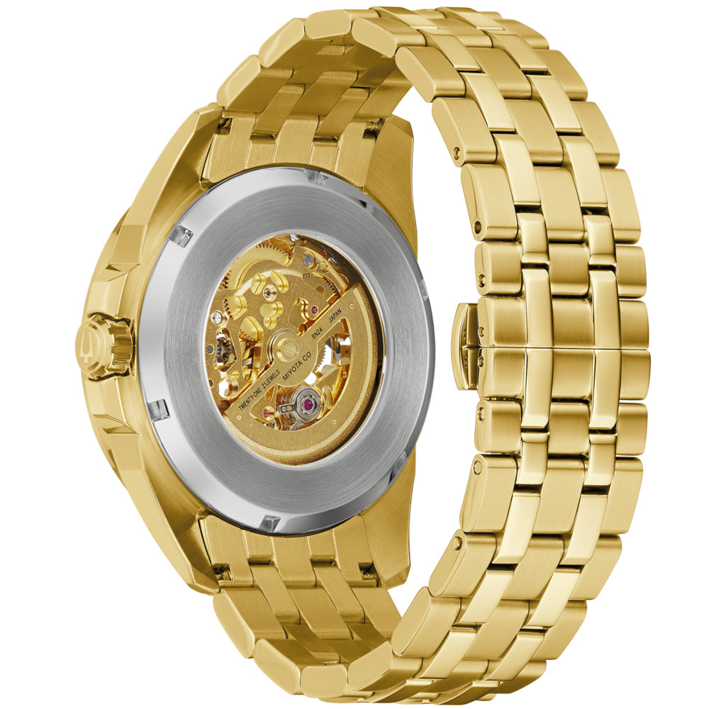 Bulova 97A162 Gold Tone Mens Watch