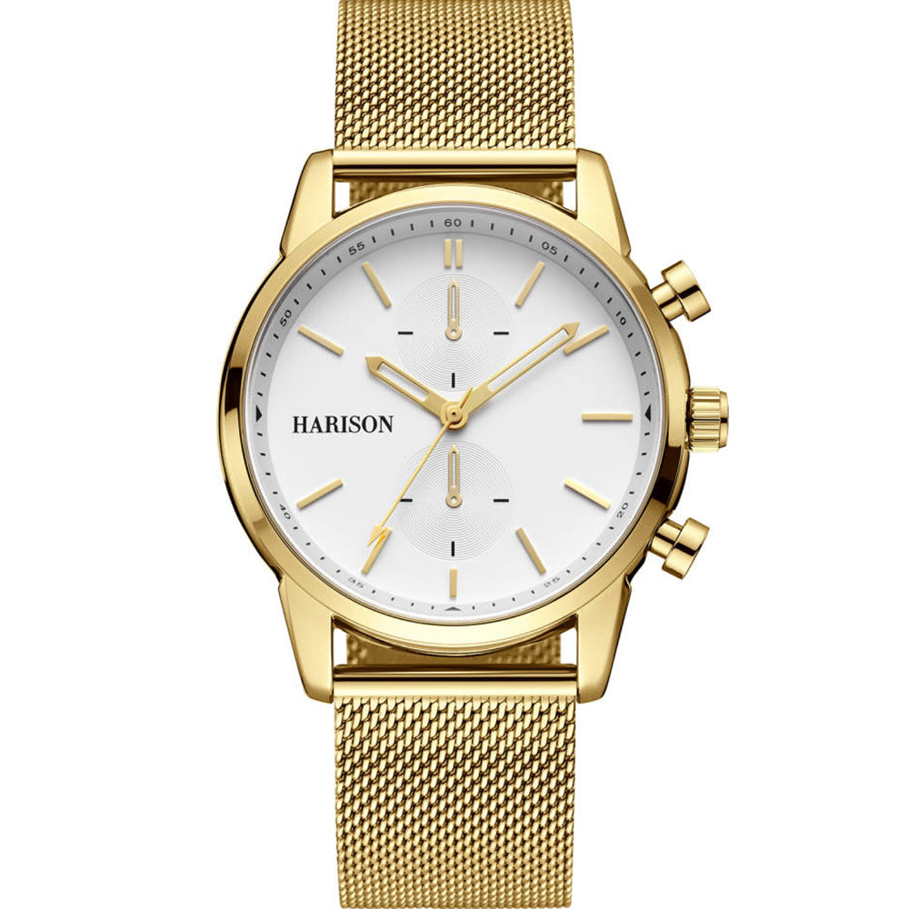 Harison Gold Tone Watch