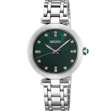 Load image into Gallery viewer, Seiko SRZ535P Mother of Pearl Diamond Set Womens Watch
