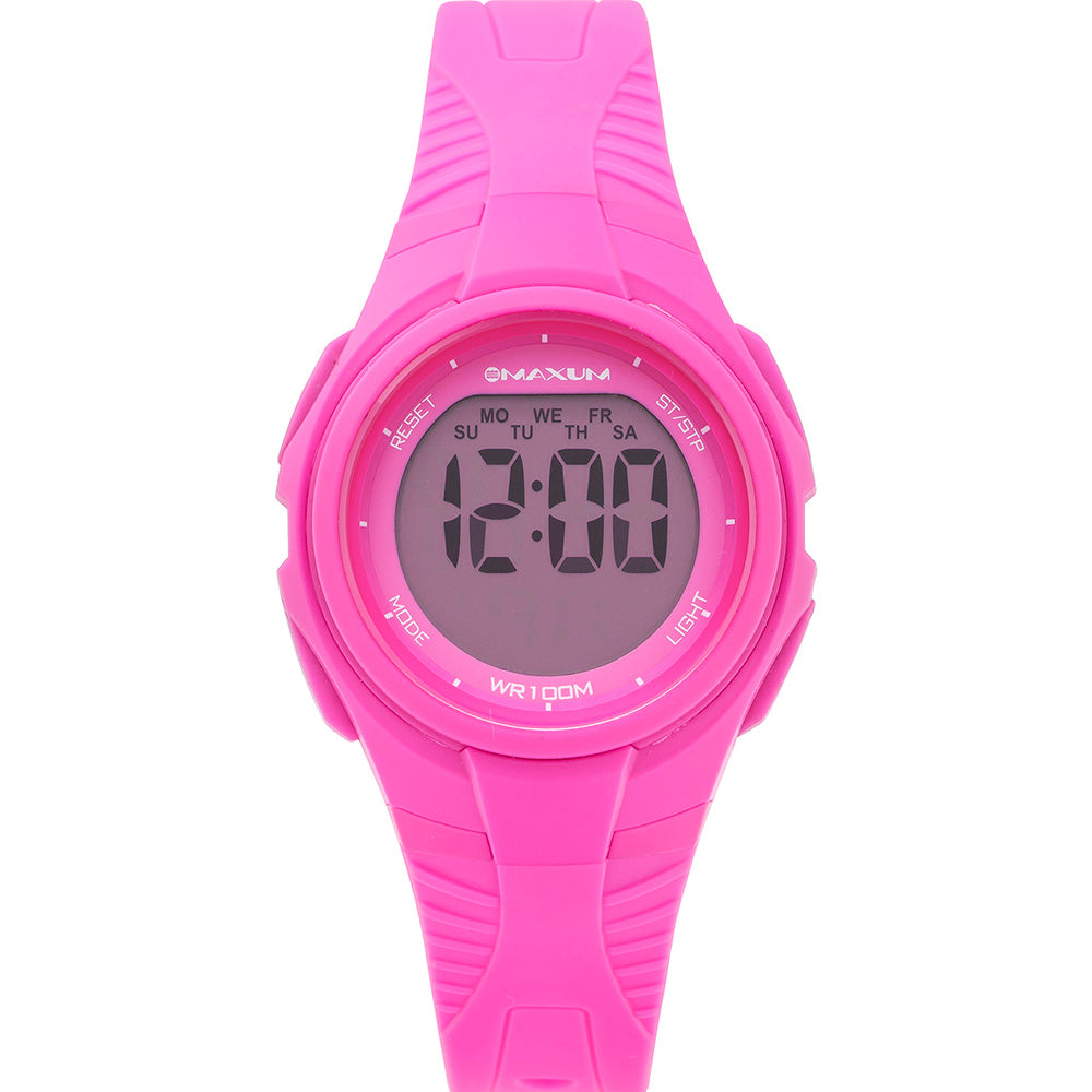 Maxum X1564L1 Lily Pink Digital Ladies Watch