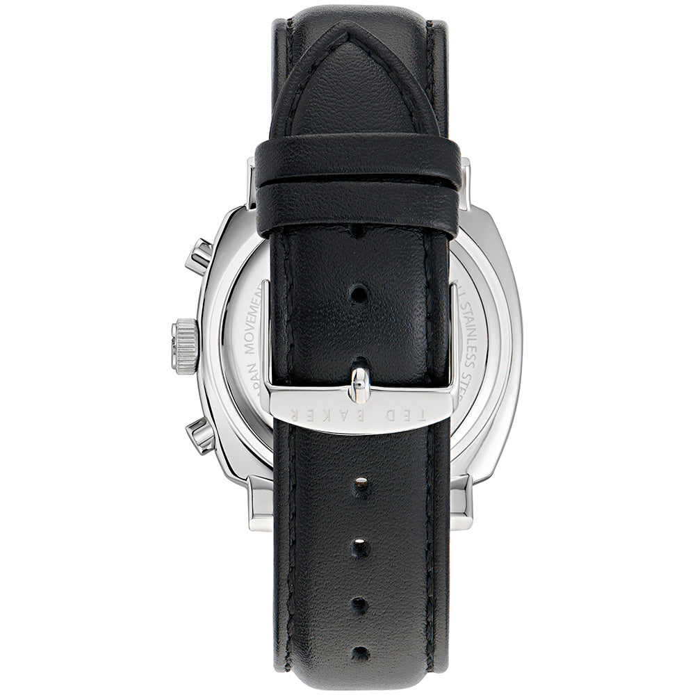 Ted Baker BKPCNF301 Caine Black Leather Mens Watch