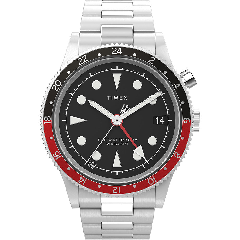 Timex TW2W22700 Waterbury Tradtional GMT Mens Watch