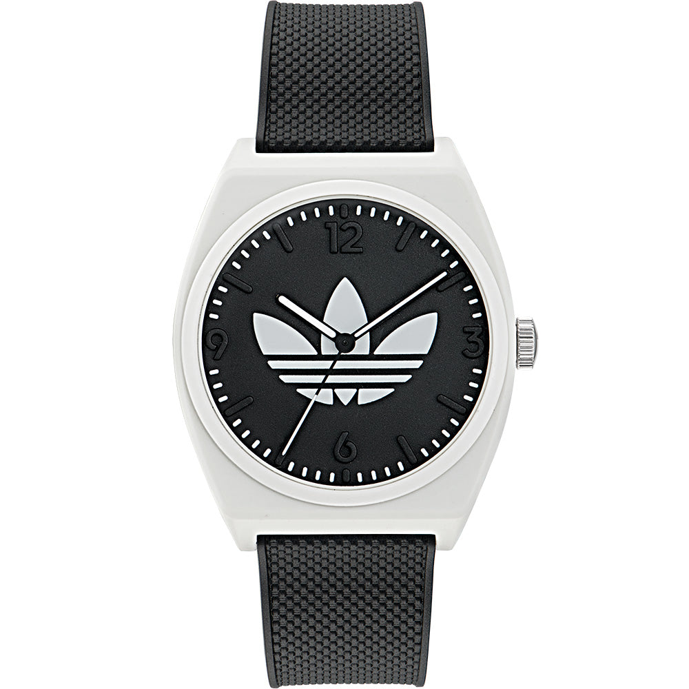 Adidas AOST23550 Project Two Black and White Unisex Watch