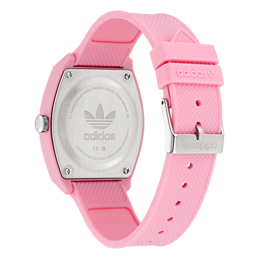 Adidas AOST23553 Project Two GRFX Pink Unisex Watch – Watch Depot