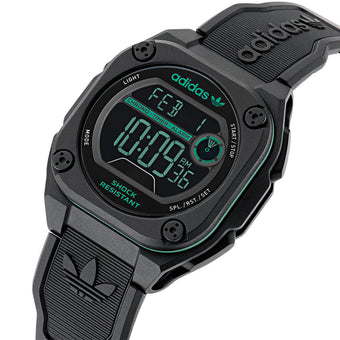 Adidas AOST23569 City Tech Two Black Tone Mens Watch