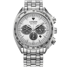 Load image into Gallery viewer, Citizen Eco Drive CA4540-54A Carson Silver Tone Mens Watch