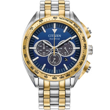 Load image into Gallery viewer, Citizen Eco Drive CA4544-53L   Carson Chronograph Two Tone Mens Watch