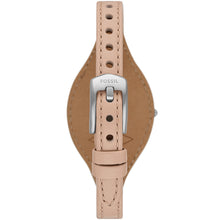 Load image into Gallery viewer, Fossil ES5213 Carlie Nude Leather Ladies Watch