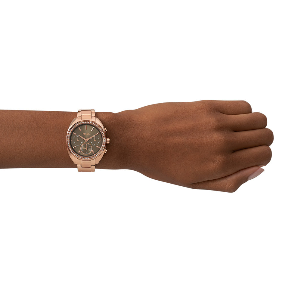 Fossil Vale BQ3659 Rose Gold Stainless Steel