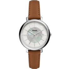 Load image into Gallery viewer, Fossil ES5090 Jaqueline Brown Leather Ladies Watch