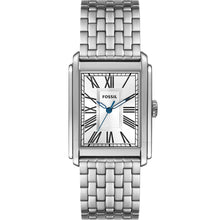 Load image into Gallery viewer, Fossil FS6008 Carraway Mens Silver Tone Watch