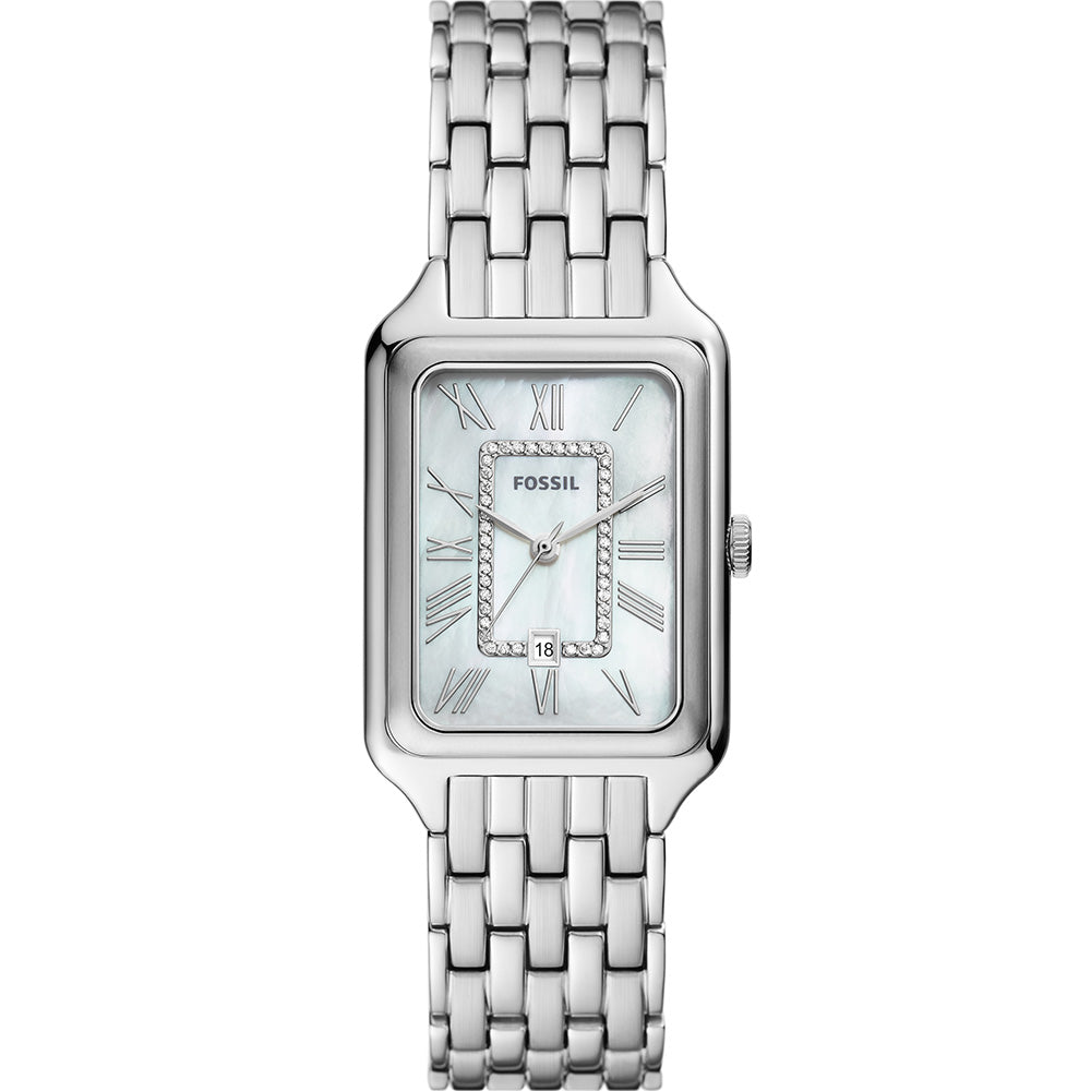 Silver-tone Boho Fossil Ladies Watch | Unique Fossil Watch Bracelet –  Vintage Radar